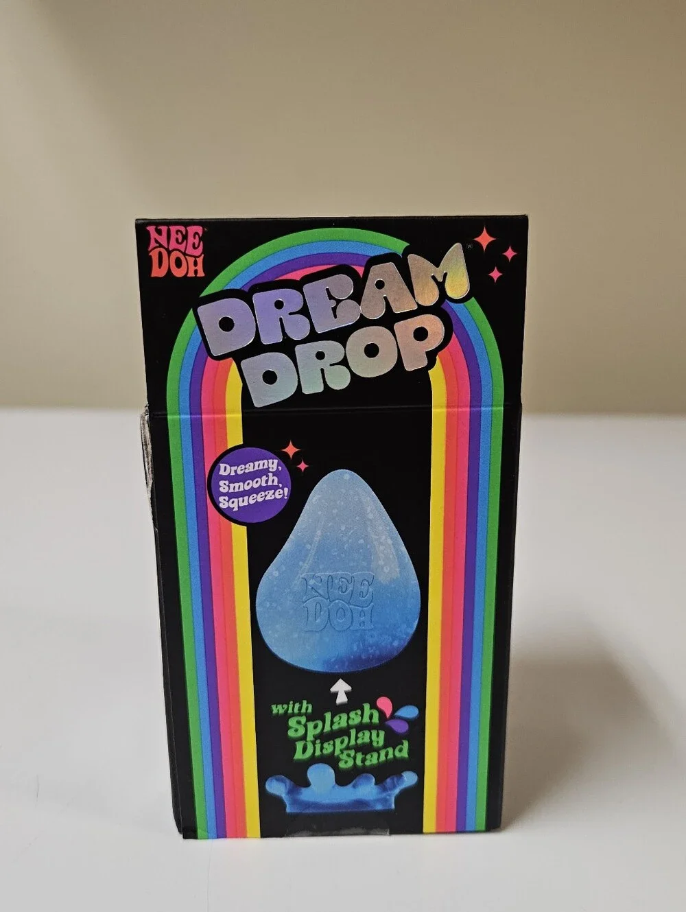 NeeDoh Dream Drop Glitter Blue Authentic New - Picture 4 of 8